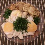 Яичница + кабачки